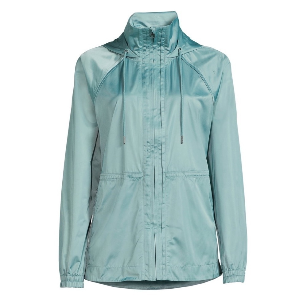 AVIA Seafoam Green Long Sleeve Hoodie Jacket